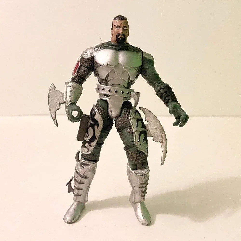 1996 Mcfarlane Toys Total Chaos Dragon Blade 6 Inch Tall Action Figure